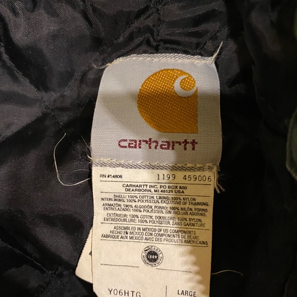 Carhartt zip jacket vintage - Picture 2 of 2